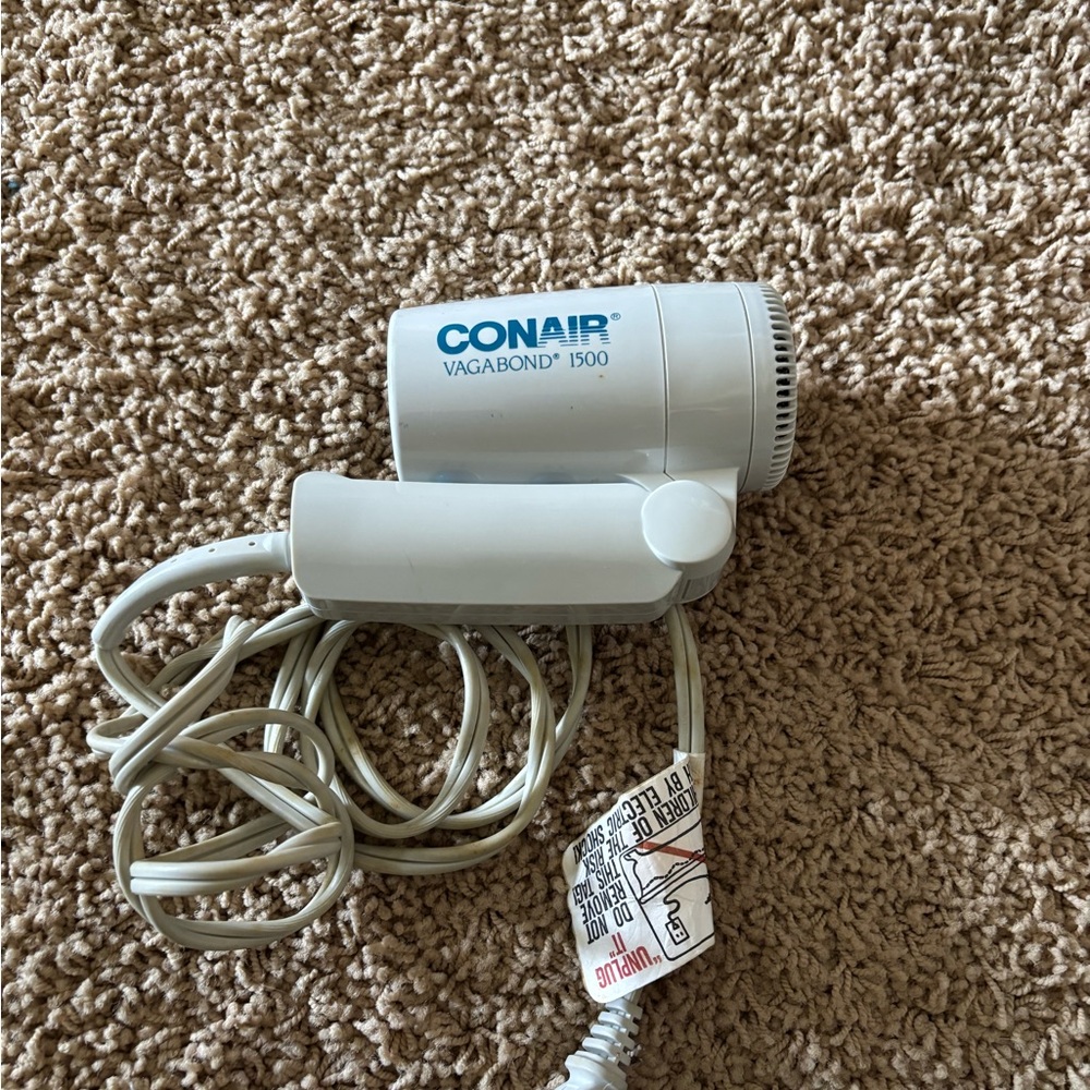 Conair Vagabond 1500 Hair Dryer Travel size